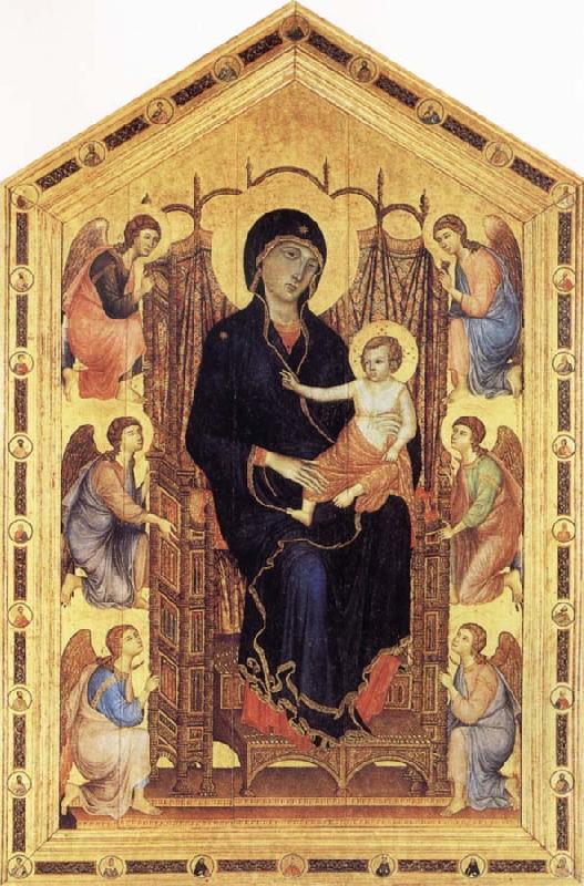 Duccio di Buoninsegna Rucellai Madonna Spain oil painting art